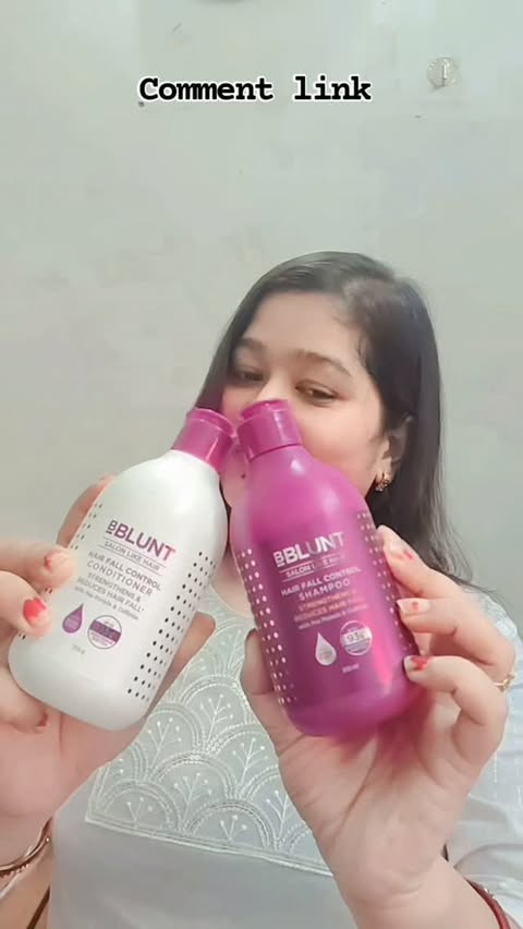 Instagram post by @priyar_93 for Honasa Consumer Ltd.. Caption reads: The Anti-Hairfall Routine I’m Trying ✨” Hair fall....