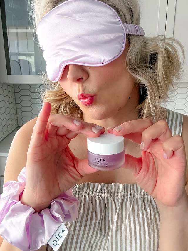 Instagram post by an influencer for OSEA. Caption reads: [...] most amazing new lio mask from @oseamalibu....