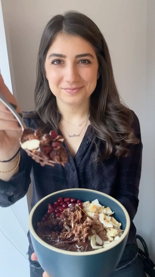 Instagram post by an influencer for Wegmans Food Markets. Caption reads: Good morning! Starting our day with this delicious....
