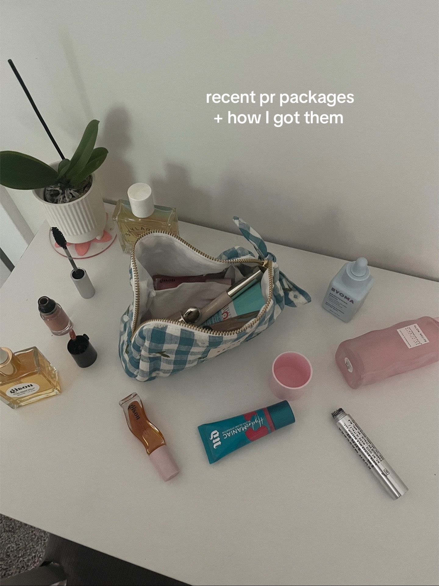 TikTok post by @lifewithemes for ShoeDazzle. Caption reads: @amika @Summer Fridays @dermalogica @FabuLove....