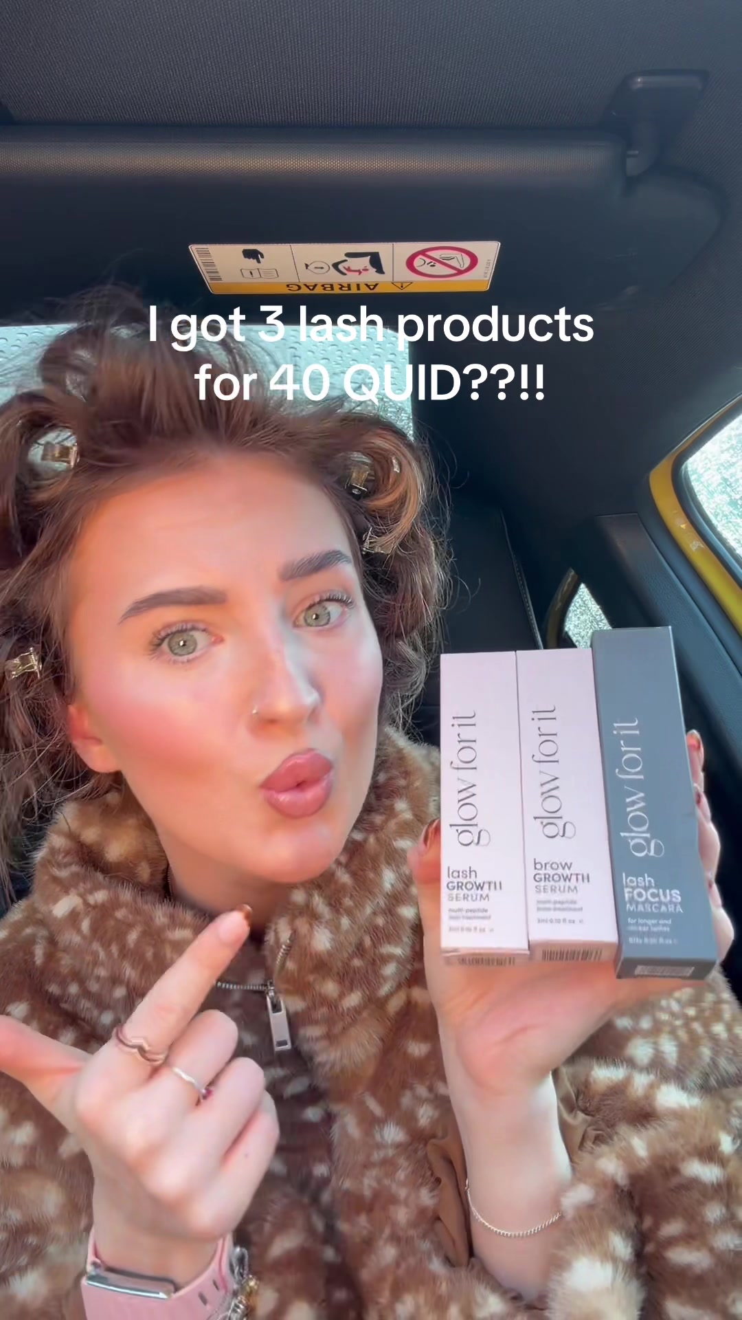 TikTok post by @roddersandnia for Glow For It. Caption reads: @GLOW FOR IT how is THIS even possible??....