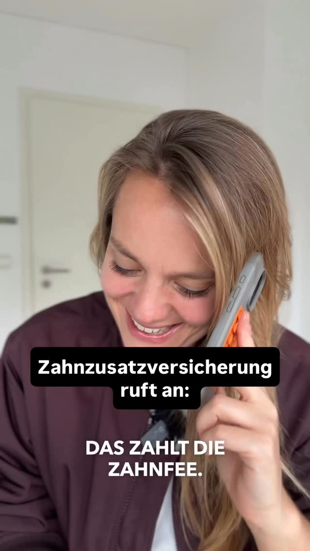 Instagram post by @re_car_duh for Allianz. Caption reads: Anzeige | Zum Glück gibt’s „MeinZahnschutz“ von....
