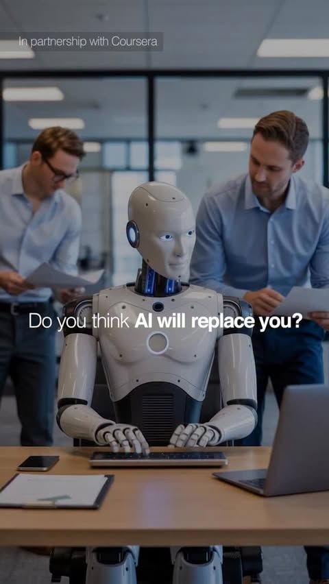 Instagram post by @digitalquadrate for Coursera. Caption reads: #CourseraPartner Comment ‘wow’ to get the link....