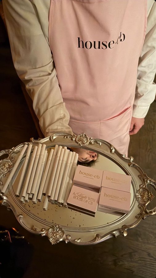 Instagram post by @eirunneba for House of CB. Caption reads: The roaring 20’s in Hollywood....