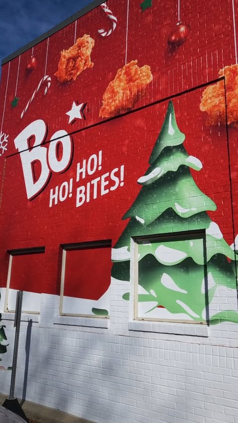 Instagram post by @themillerquest for Bojangles. Caption reads: This holiday season Bojangles is bringing back....