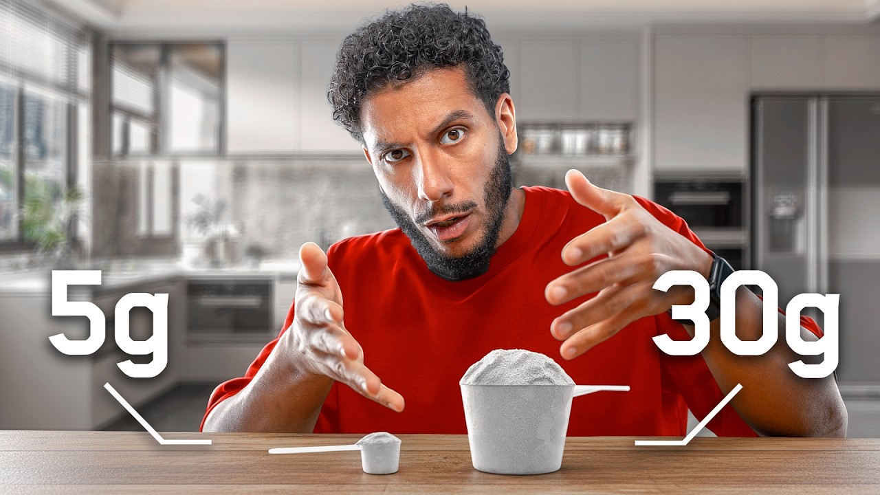 YouTube post by @NassimSahili for Emma. Caption reads: On s'est tous trompé sur le dosage de la....