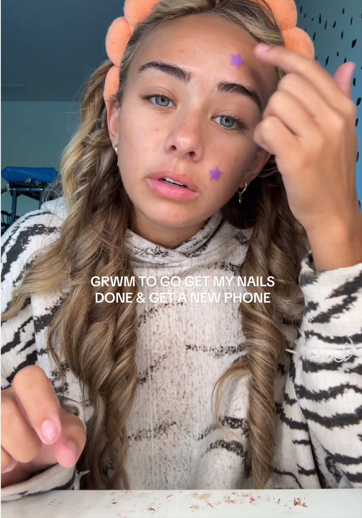TikTok post by @ninersslifeee for Amika. Caption reads: [...] SOON 🔜🔜 @Bio Ionic @Blasters Club @amika....