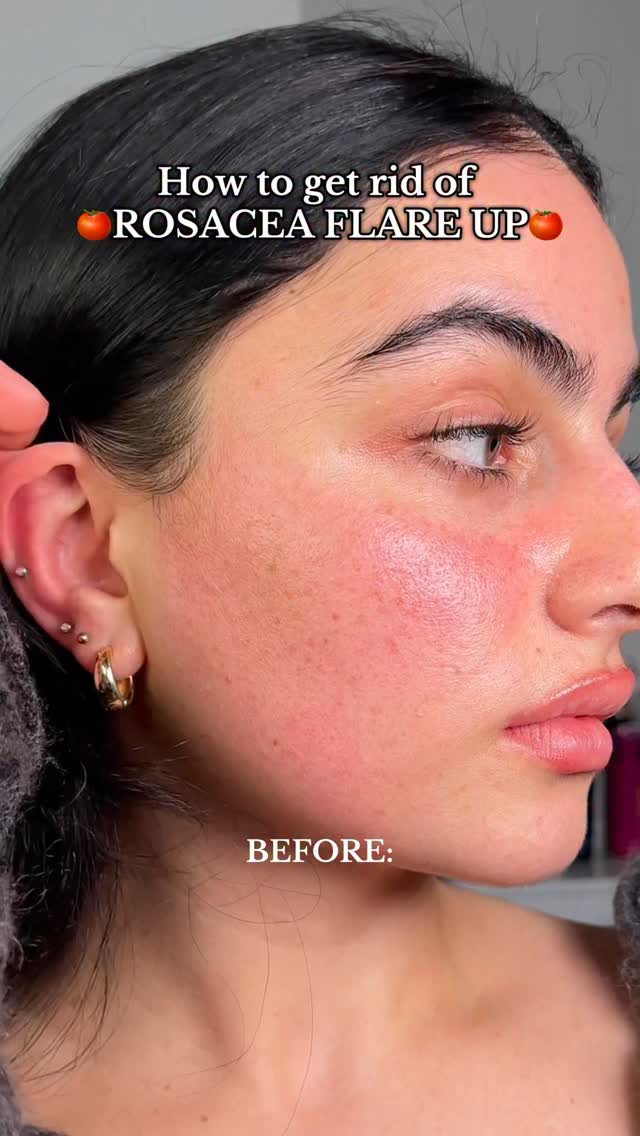 Instagram post by @itzamelika for currentbody. Caption reads: AD/Werbung @currentbody Red light Mask made the....