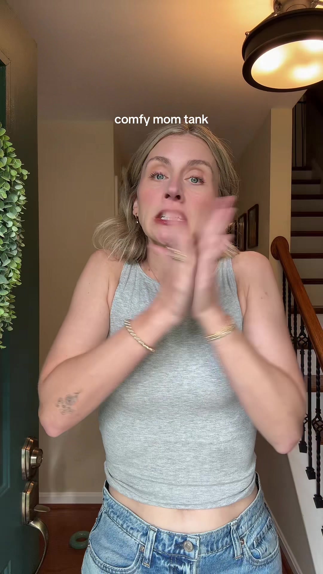 TikTok post by @kaleysolitro for Klassy Network. Caption reads: WITH A BUILT IN BRA?! @Klassy Network....
