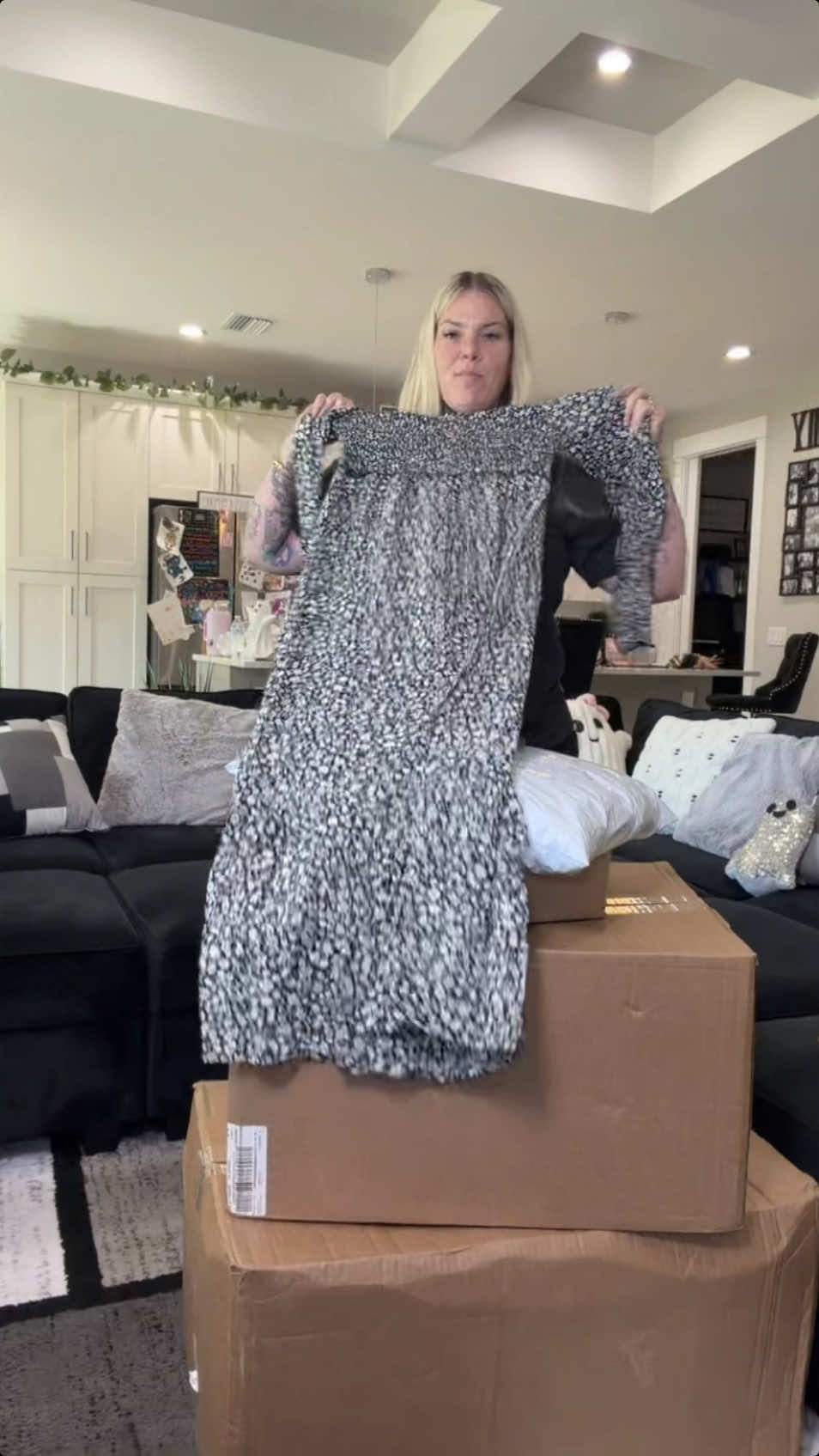 TikTok post by @itsmamacookie for Aeroflow Urology. Caption reads: Let’s do some random unboxings! Shout out to....