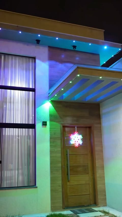 Instagram post by @ericaamarks for Lepro. Caption reads: [...] backyard!) into a magical space with Lepro....