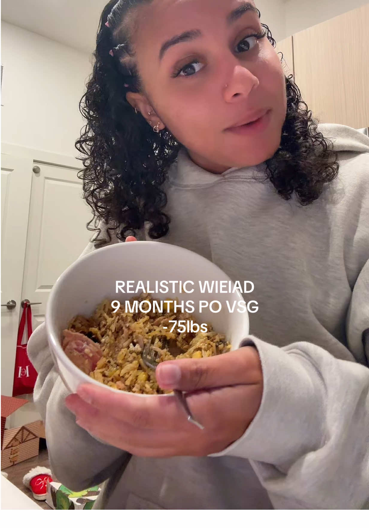 TikTok post by @josygotcurlss for Bari Life. Caption reads: [...] but—- happy birthday to meeeeee @Bari Life®....