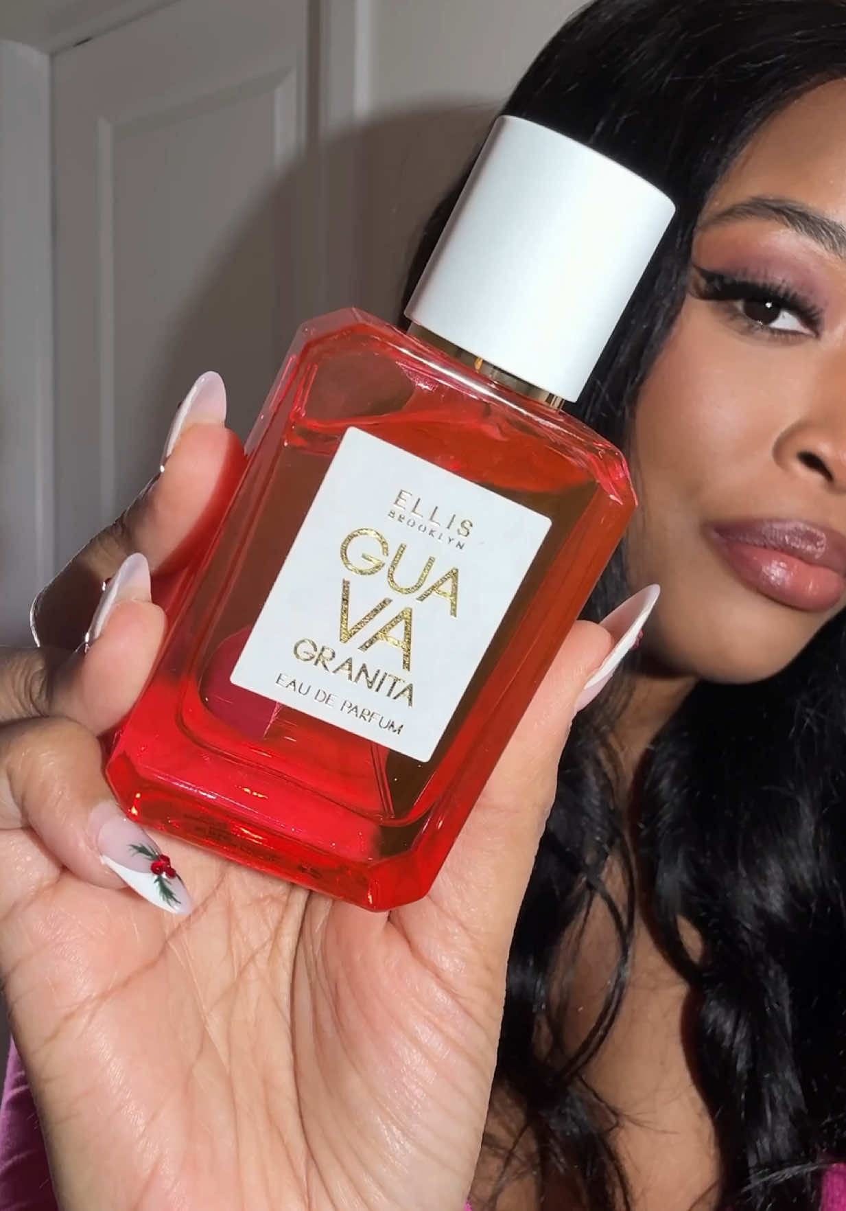 TikTok post by @parissvanity for Ellis Brooklyn. Caption reads: Guava Granita by @Ellis Brooklyn will forever be a....