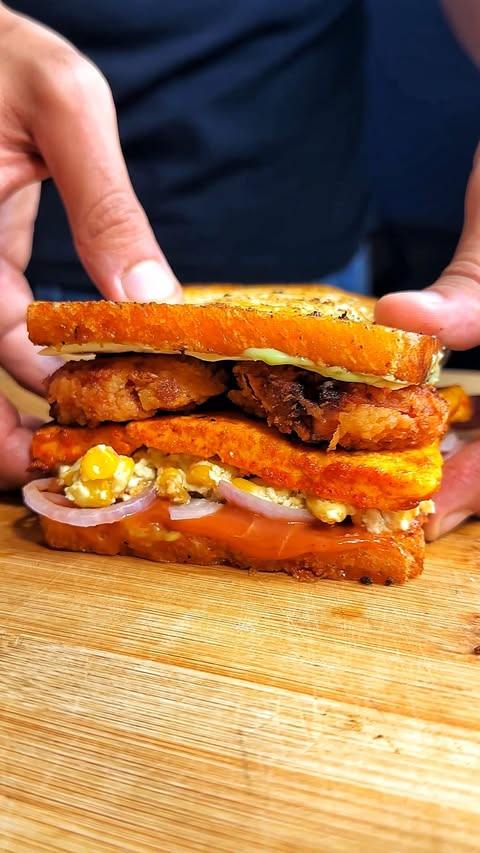 Instagram post by @adiz_gram for Asian Paints. Caption reads: [...] every layer in my sandwich, I trust Asian....