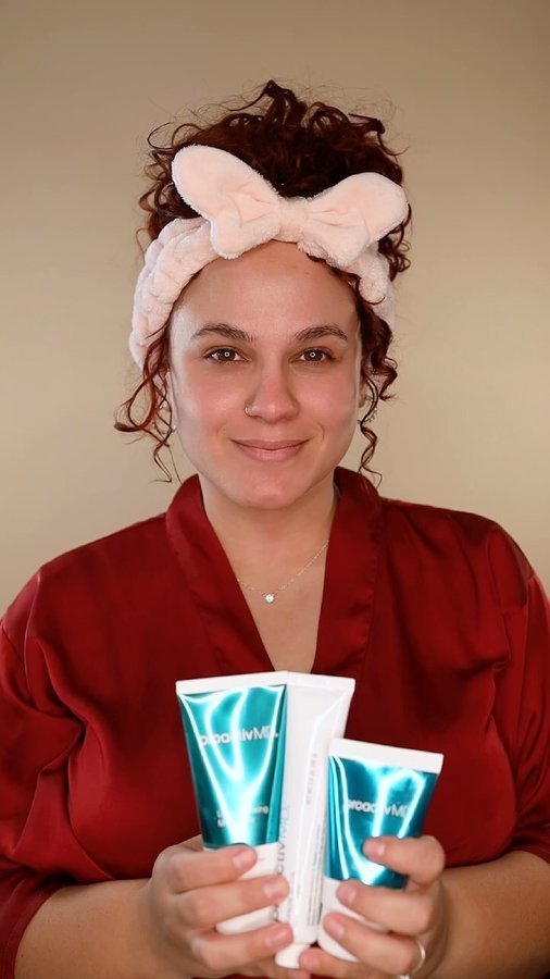 Instagram post by @andreacristina_az for Proactiv. Caption reads: Here’s my @proactiv ProactivMD 3-Step....