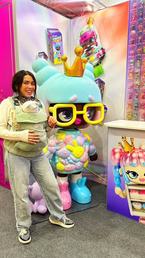 Instagram post by @bellaandbunny_ for Cosatto. Caption reads: The latest & greatest toys for 2025 🧸 We were....