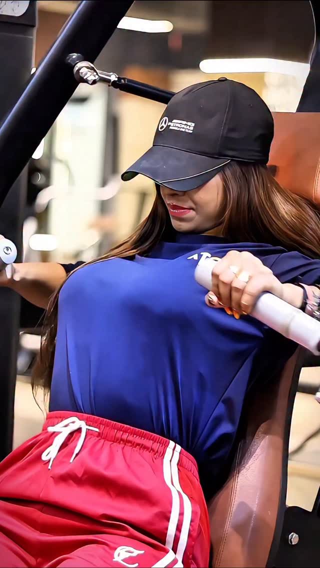 Instagram post by @ifbbprojyotigupta for AS-IT-IS-Nutrition. Caption reads: Joint support + bone power + active energy = Atom....