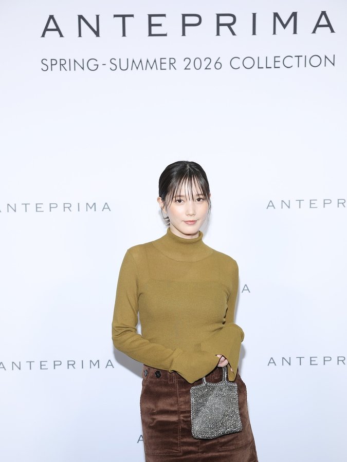 Instagram post by @tsubasa_0627official for Anteprima. Caption reads: ANTEPRIMA....