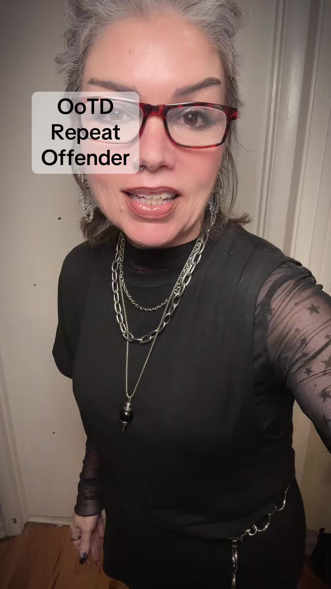 TikTok post by @shellohween for WKND Chasers. Caption reads: [...] tunic @midnighthour flared jeans@WKND....