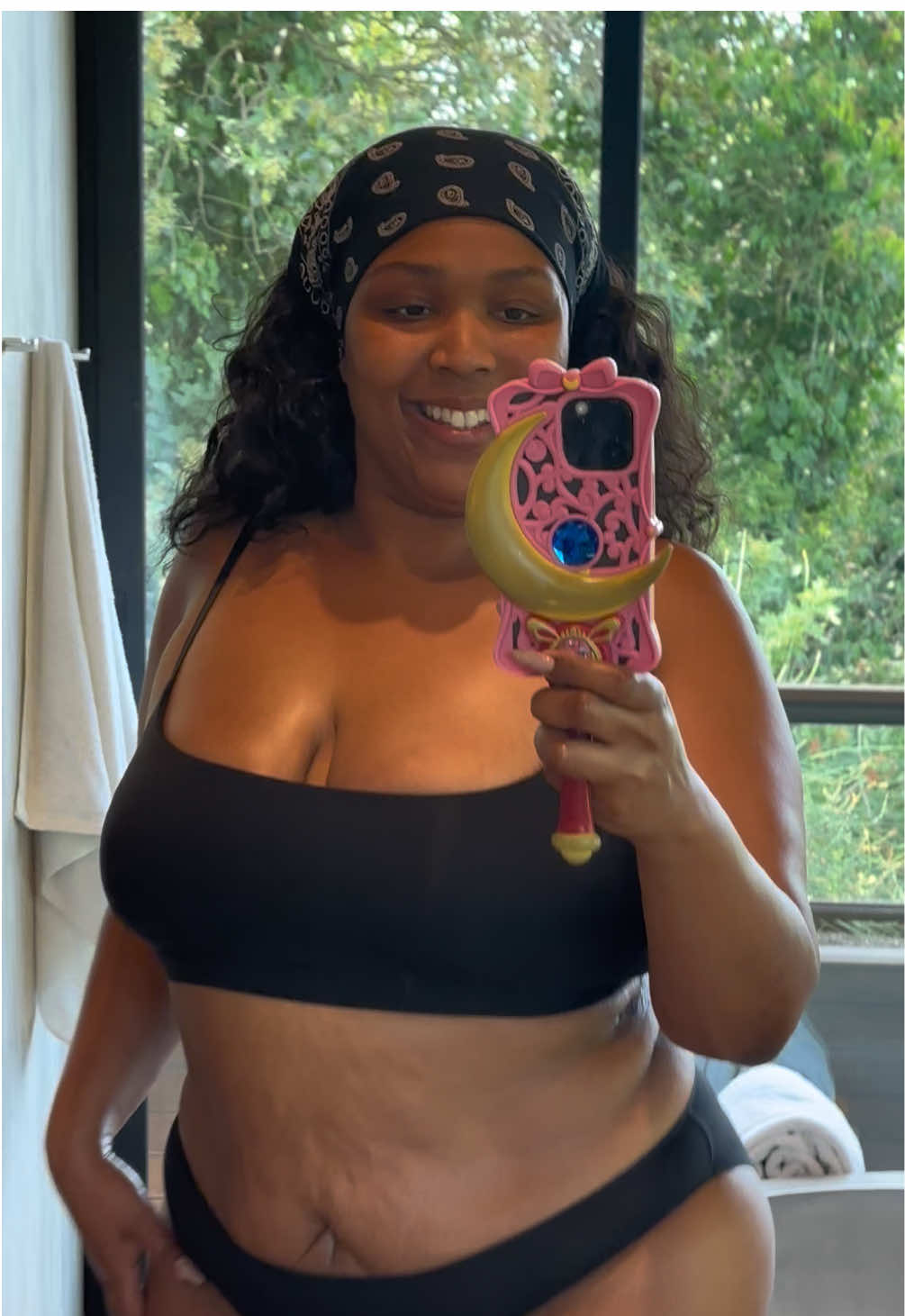 TikTok post by @lizzo for YITTY. Caption reads: Body yitTEA☕️ go to @YITTY right now ! You won’t....