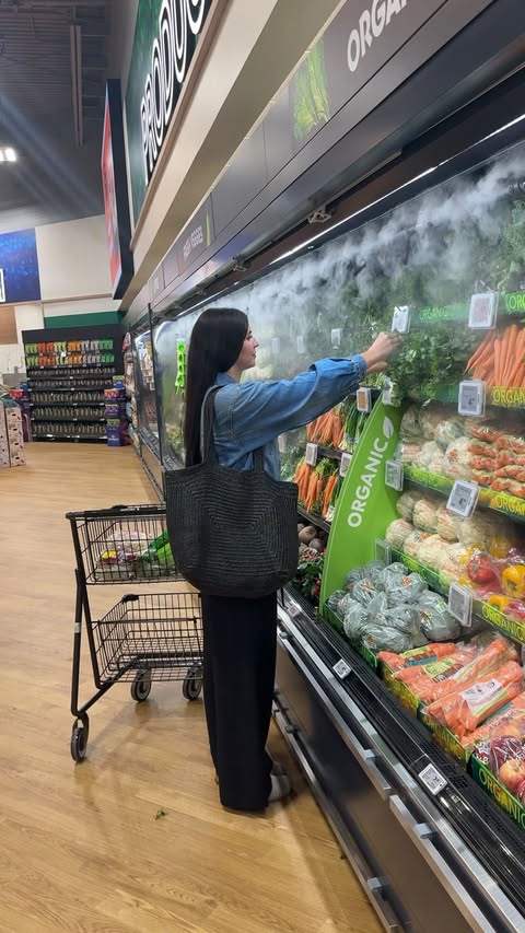 Instagram post by @drashleytop for Safeway. Caption reads: Grand opening day at the new Safeway Aurora in....
