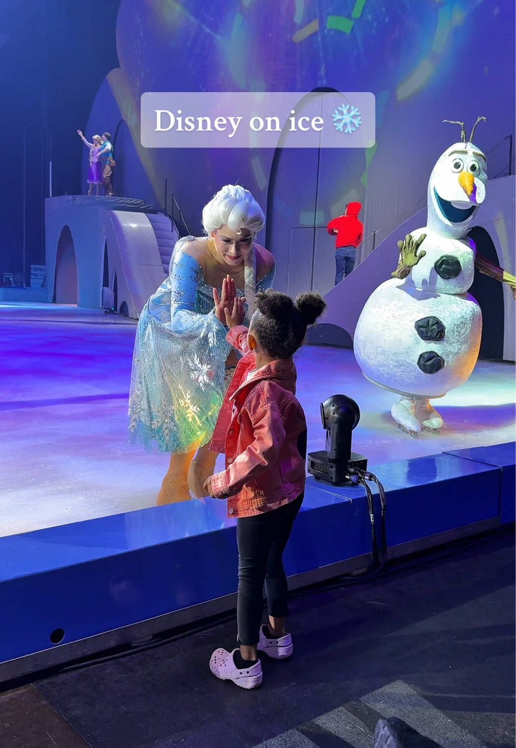 TikTok post by @khani.trendy for Disney On Ice. Caption reads: You can’t tell Tootie she didn’t have the best....