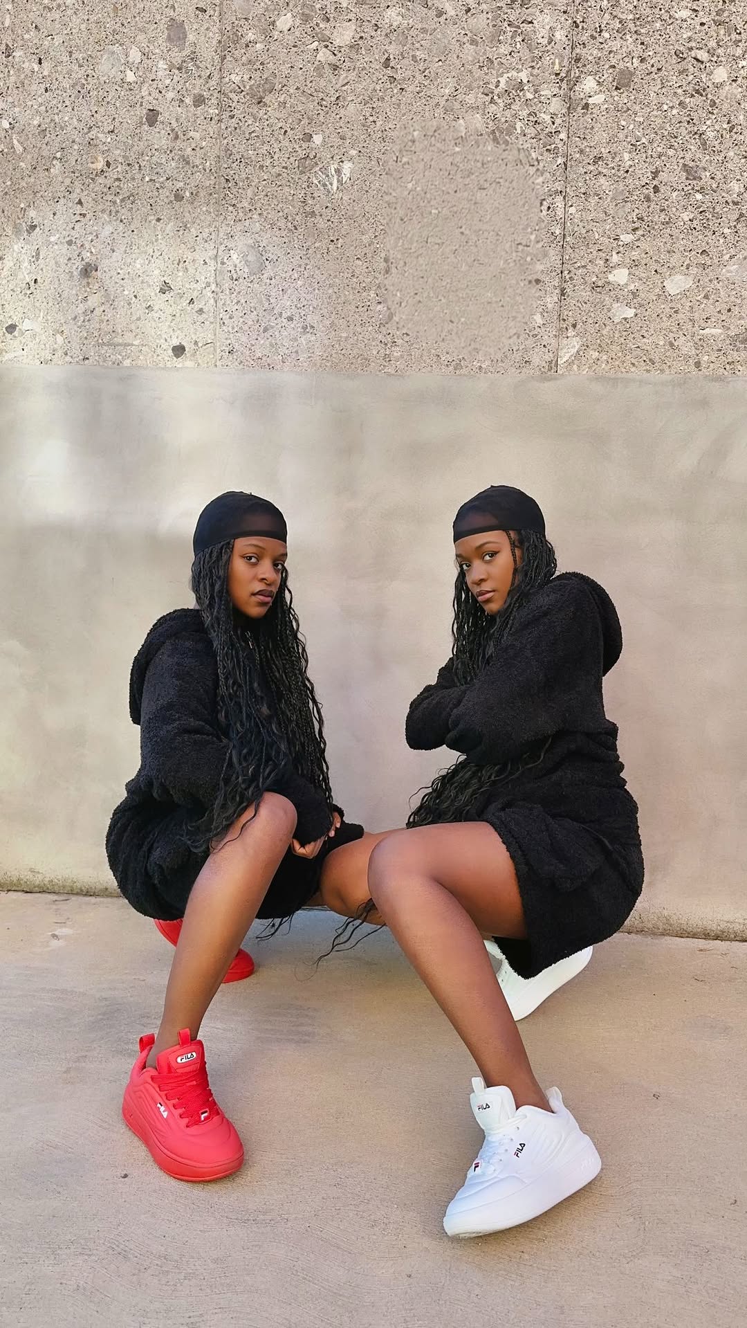 Instagram post by @pollyandpamy for AW LAB. Caption reads: A city girl’s life gets an upgrade with the new....