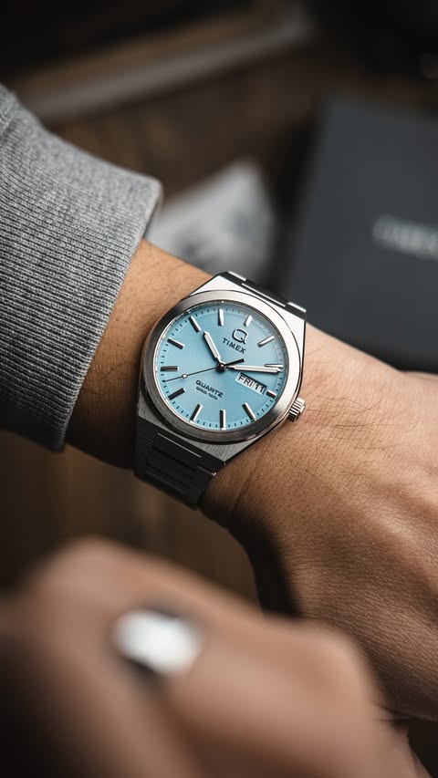 Instagram post by @watchstudies for Timex. Caption reads: Timex must’ve read my letter to Santa… [...].