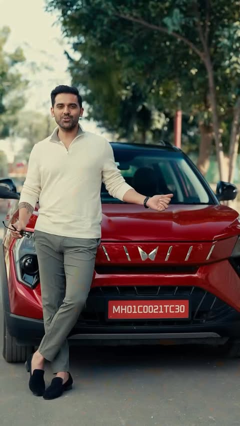 Instagram post by @deepak_chahar9 for Mahindra Group. Caption reads: Not every journey is meant to be predictable. Some....