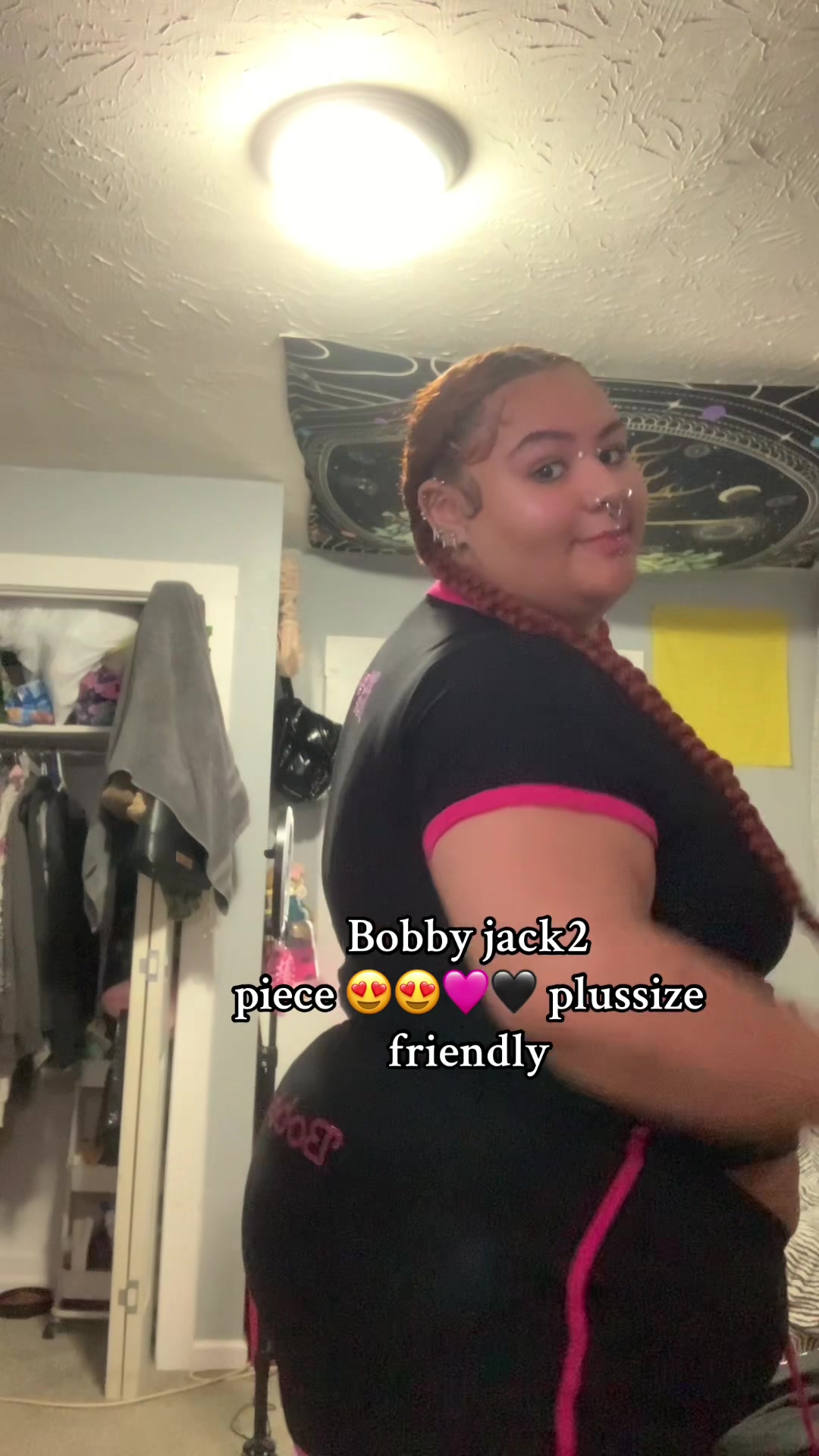 TikTok post by @lex_daboss for Bobby Jack. Caption reads: [...] come a size bigger in my opinion!! @Bobby....