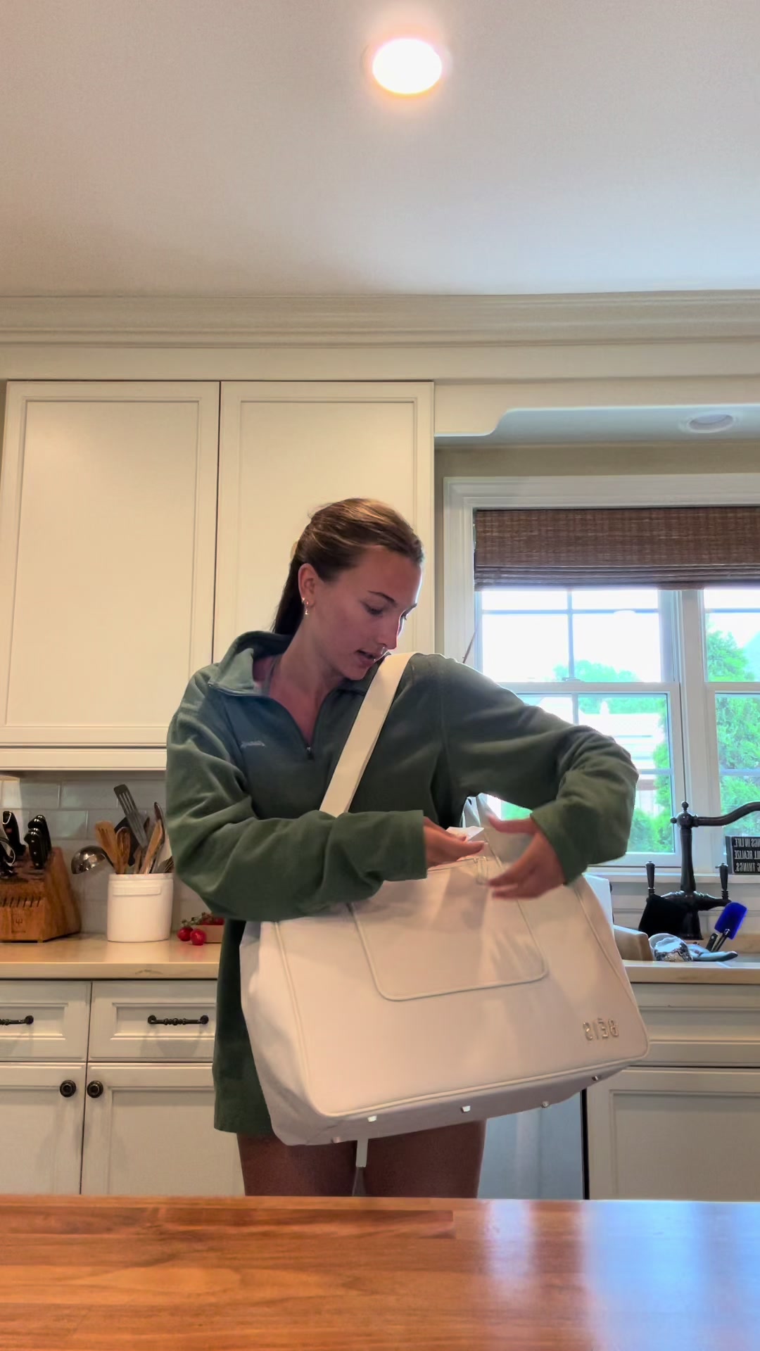 TikTok post by @abbyknott90 for Body Restore. Caption reads: [...] town…this was insane📦🤭 @BÉIS @Body Restore....