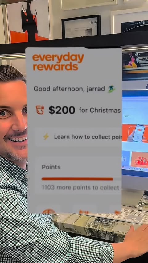 Instagram post by @the_real_dads_of_melbourne for Everyday Rewards. Caption reads: [...] (Nearly) The Season!!! Saving our Everyday....