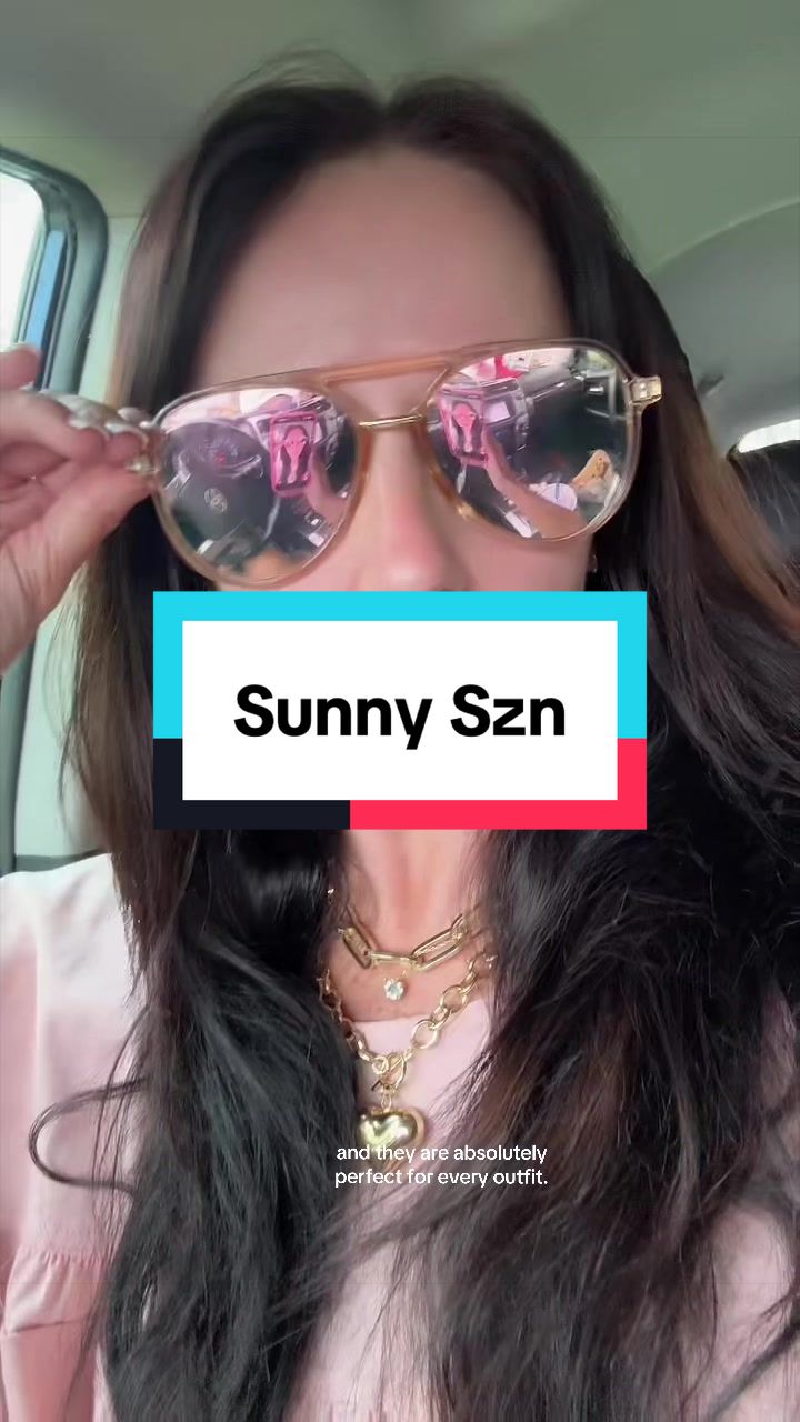 TikTok post by @laurenrevette.tiktokshop for Dax Eyewear. Caption reads: [...] out! 🤩 #dax#summervibes#sunglasses @Dax....