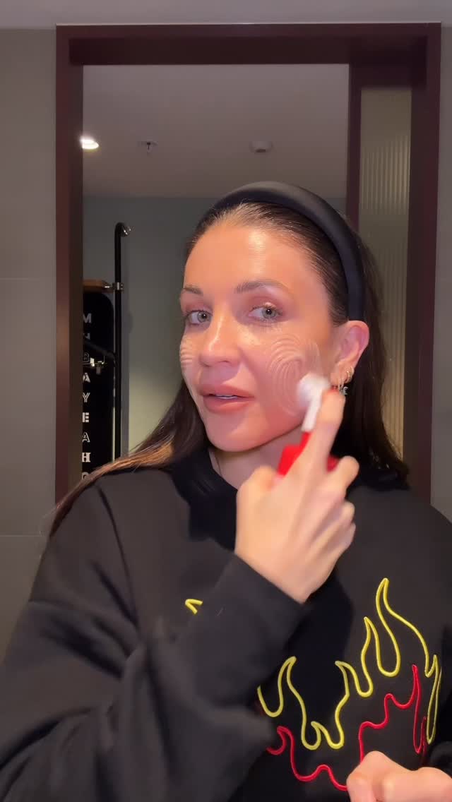 Instagram post by @meganpustetto for MCoBeauty. Caption reads: I had so many of you asking me what contraption I....