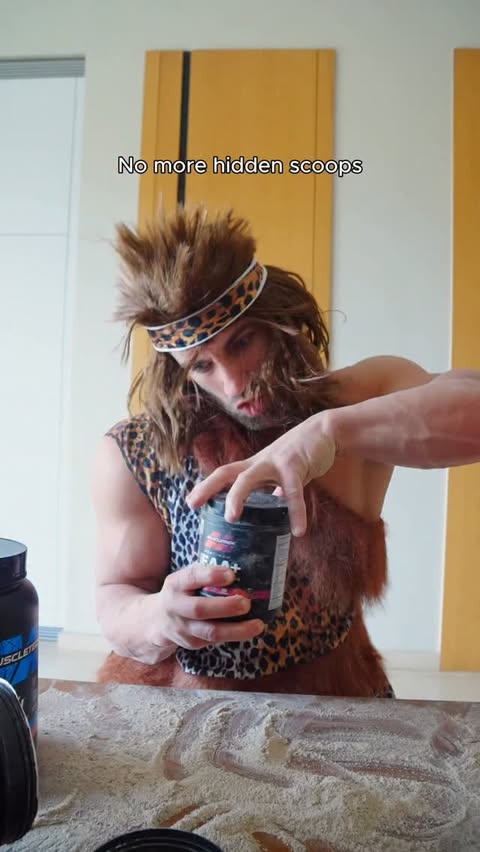 Instagram post by @bahijkaddoura for MuscleTech. Caption reads: Here at @muscletech we got you covered 😉.