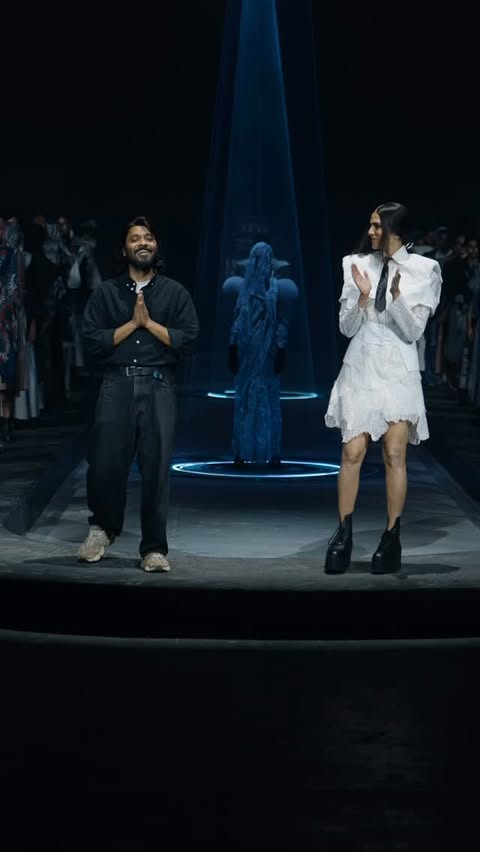 Instagram post by @label_anurag_gupta for FDCI. Caption reads: [...] at Lakmē Fashion Week in partnership with....
