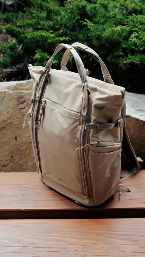Instagram post by @yyc_street_photography for PGYTECH. Caption reads: Introducing the PGYTECH OneGo Roamer Tote....