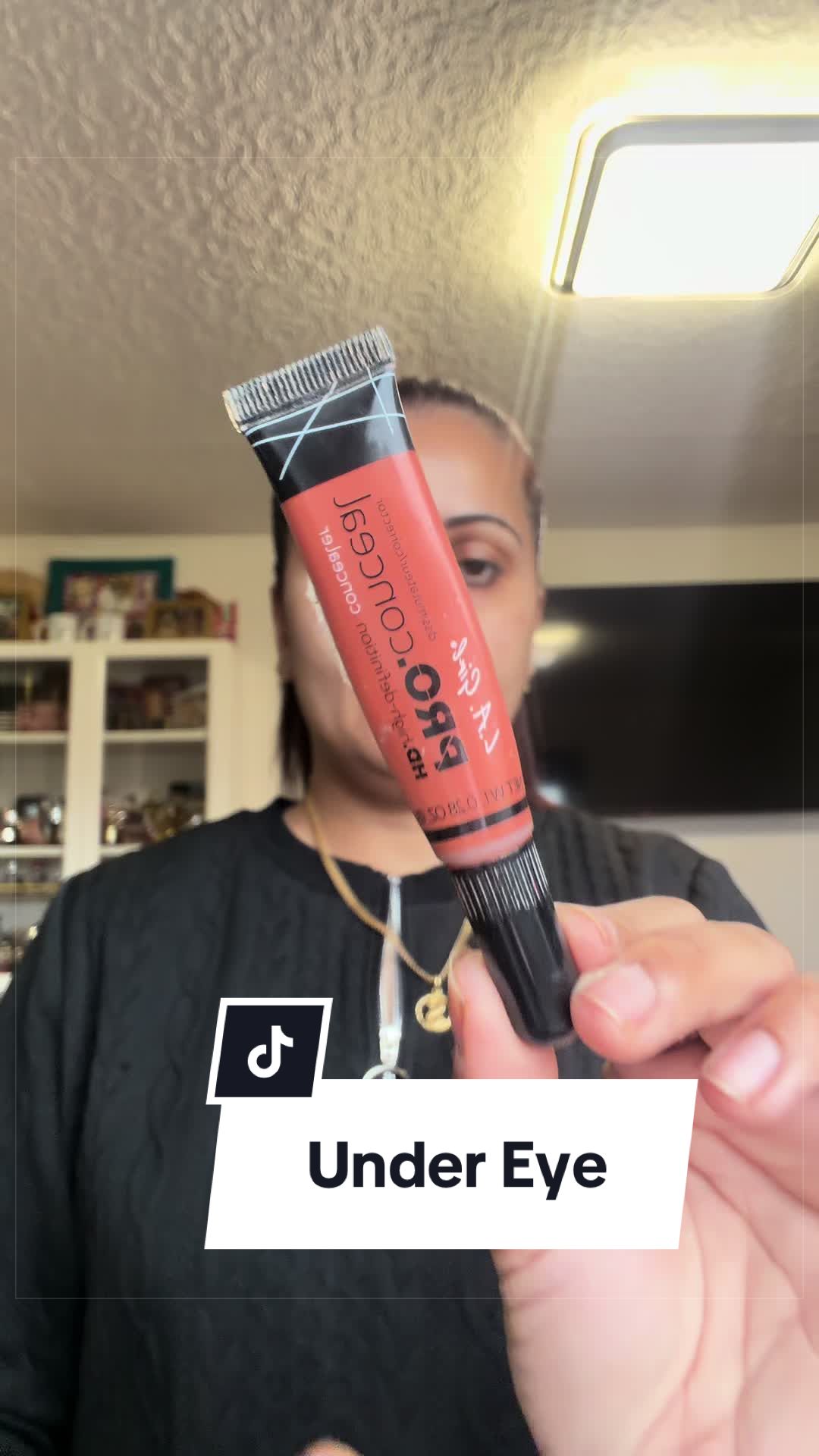 TikTok post by @sarina_umar for By Caitlyn. Caption reads: [...] brush then blend my concealer with @By....