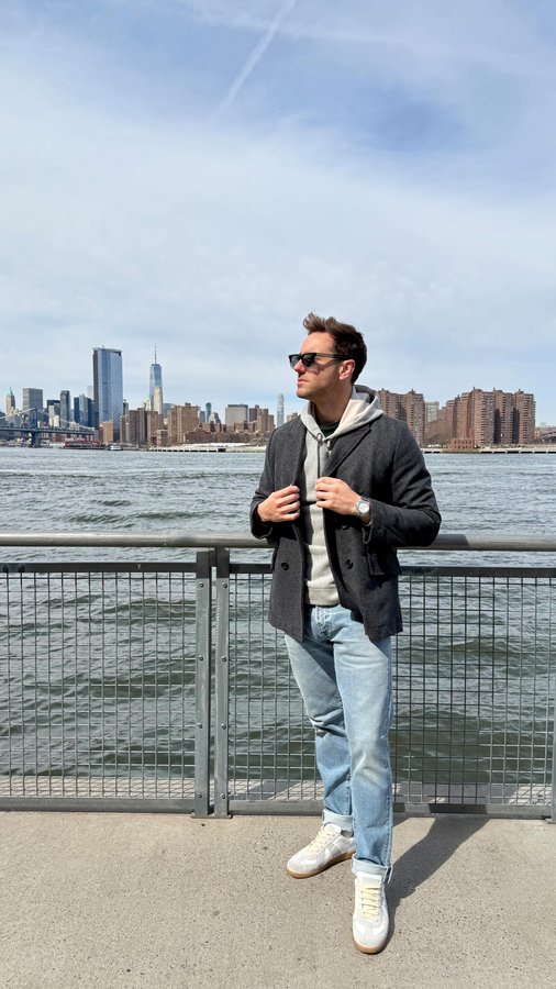 Instagram post by @flywithgarrett for Billy Reid. Caption reads: [...] everything in between. @billy_reid....