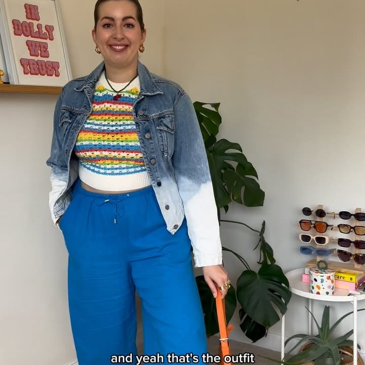 Instagram post by @slowfashionsoph for Lily And Roo. Caption reads: Day 11 of 30 days of Spring outfits 🌸

My mental....