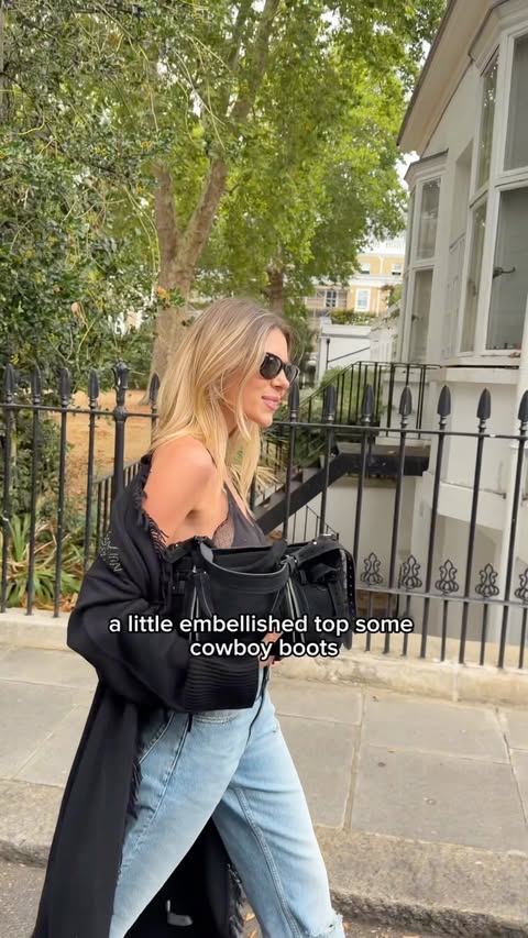 Instagram post by @saintbrowning for Zadig&Voltaire. Caption reads: Take a shot every time I say handbag....