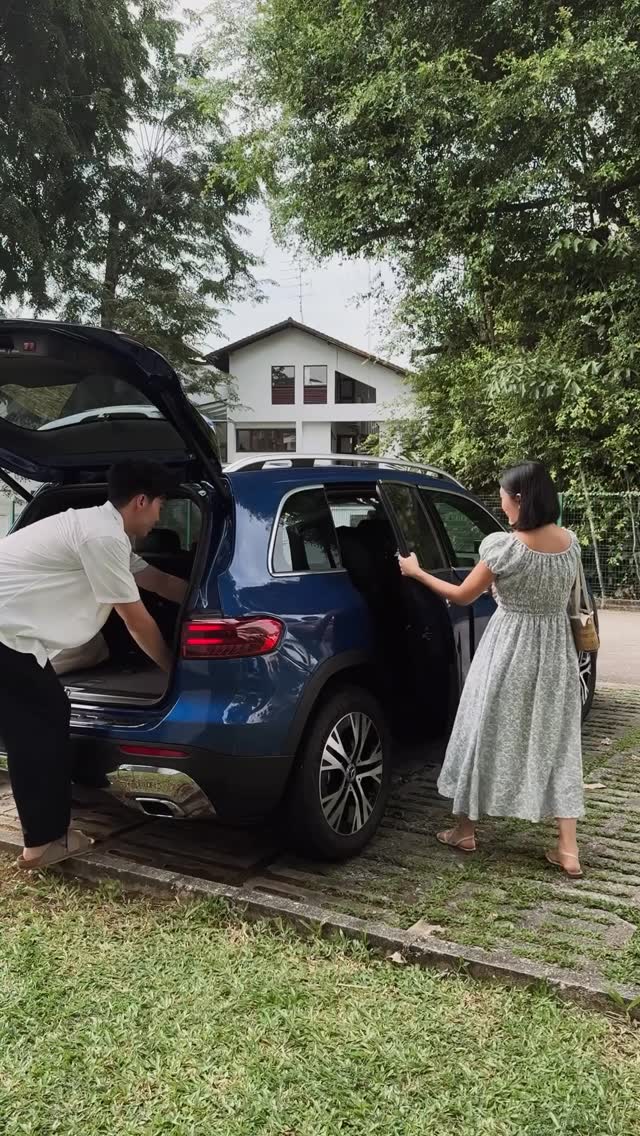 Instagram post by @sherlynchanwp for Mercedes-Benz. Caption reads: No matter who you are or how you move through the....