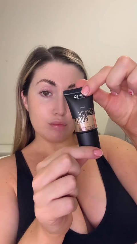Instagram post by @coachedbynikita for BPerfect Cosmetics. Caption reads: [...] with the Tan Trio Bundle from....