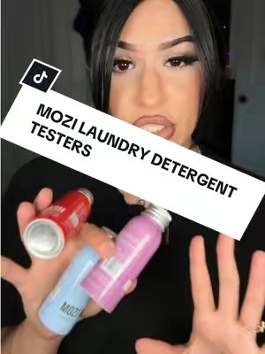 TikTok post by @missmarissaaa for Mozi Wash. Caption reads: @Mozi Wash sample pack of 9 of their scented [...].