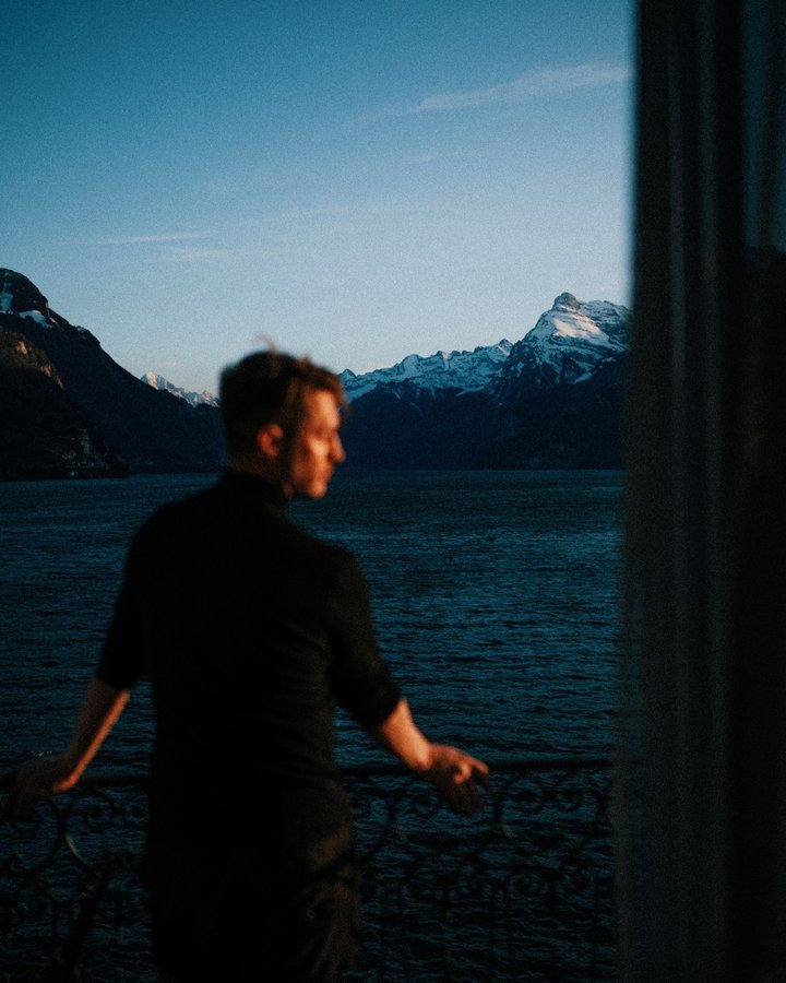 Instagram post by @rrrudya for Nikon DACH. Caption reads: 🇨🇭Postcards from Switzerland. 

advertisement |....