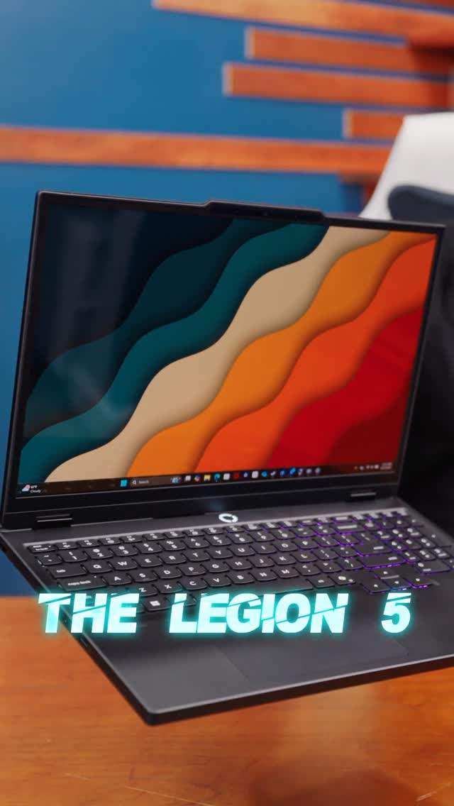 Instagram post by an influencer for Lenovo Legion. Caption reads: If I were in college, the @lenovolegion 5 and the....