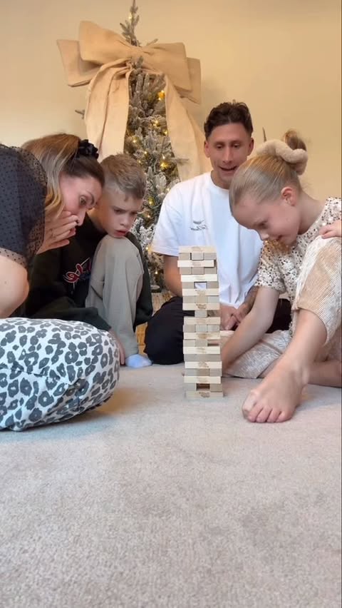 Instagram post by @sophiena_official for Hasbro. Caption reads: [...] and we love playing it all together. ✨....