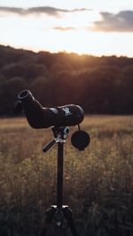 Instagram post by @thebeardedbuck for Vortex Optics. Caption reads: @vortexoptics has introduced their ALL-NEW Vortex®....