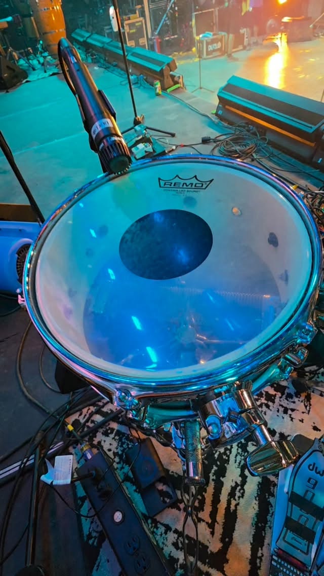 Instagram post by @eltorodelatambora for Vic Firth. Caption reads: #sponsored 
.
.
.
#thebrahmadrums.