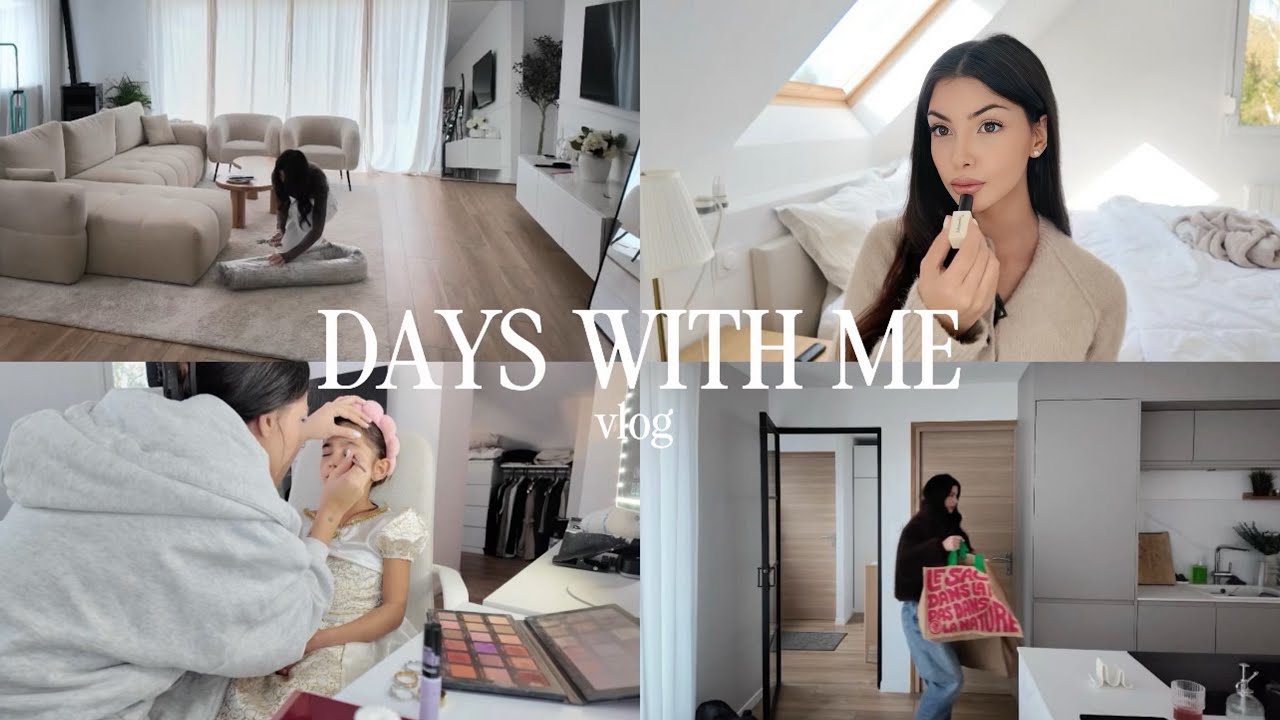 YouTube post by @LISANGOytb for Merachfit. Caption reads: VLOG 🏡 New Rug, Current Makeup, and Grocery Haul....